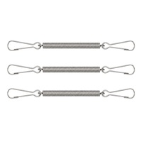 Ressort d'extension en acier inoxydable de haute précision sur mesure OEM, ressort hélicoïdal de tension pour trampoline, crochets, capacité de charge de 30 kg pour l'extérieur