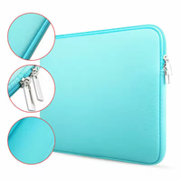Housse pour ordinateur portable 13/15/17 pouces, luxe, imperméable et antichoc, avec impression de logo personnalisé et fermeture à rabat