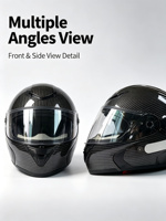 Casque de moto modulaire rabattable YQH Surron Ultra Bee à double visière certifié DOT
