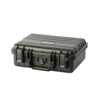Boîte de rangement en plastique rigide étanche et antichoc avec mousse, boîte à outils, valise de transport, boîte à outils