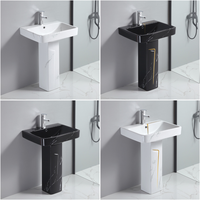 Ensemble de base de toilettes en céramique intégrée moderne, à double chasse, pour villa, avec siphon en P, vente en gros depuis le Guangdong