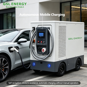 Estación de Carga Móvil para Vehículos Eléctricos GSL ENERGY de Alta Capacidad con Batería de Iones de Litio y MPPT, 100KWH, para Eventos al Aire Libre y Emergencias, Modelo Y10090, Portátil - Product Image 4