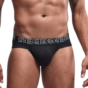 Cintura personalizzata <span class=keywords><strong>mutande</strong></span> da <span class=keywords><strong>uomo</strong></span> <span class=keywords><strong>bianche</strong></span> bauli da <span class=keywords><strong>uomo</strong></span> in cotone slip da <span class=keywords><strong>uomo</strong></span> biancheria intima Sexy breve - Product Image 4