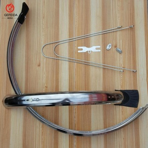 <span class=keywords><strong>Garde</strong></span>-<span class=keywords><strong>boue</strong></span> de vélo tout compris en acier inoxydable de haute qualité - Product Image 5