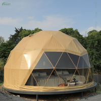 Hôtel de luxe Geo Camping Resort Igloo étanche Pvc Glamping Geo Dome House avec isolation confortable