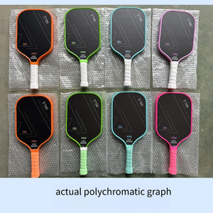 ไม้พายพิคเคิลบอลคาร์บอนไฟเบอร์คุณภาพสูง ได้รับการรับรองจาก USAPA ทนทาน น้ำหนักเบา ไม่มีขอบ พร้อมโลโก้และรูแบบกำหนดเอง - Product Image 6