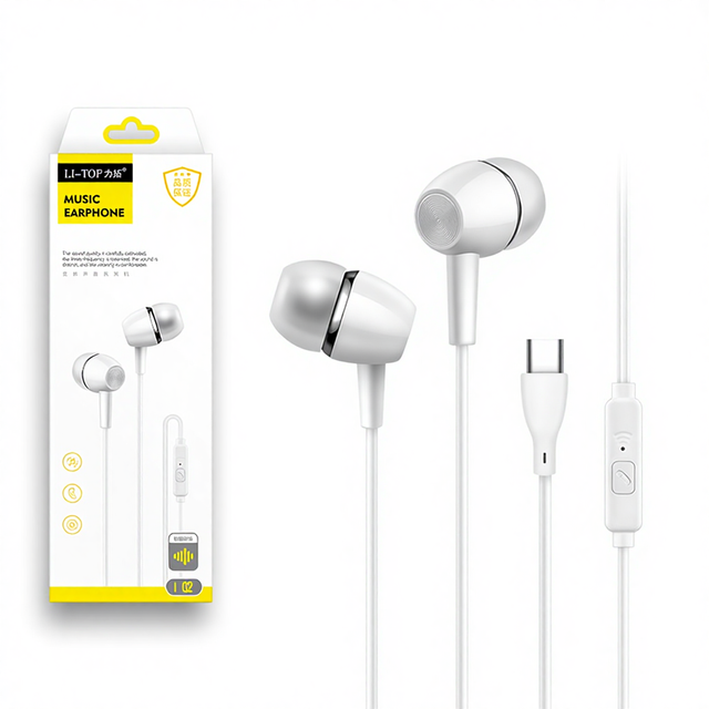 High Quality 3.5mm Wired Earphones with Mic Music Headphones Hot Wholesale Accessory for Cell Phones Wired Music Headphones