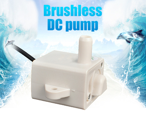 ปั๊มน้ำ 12V DC Hamx 0.3-3 เมตร, อัตราการไหล 60-300 ลิตร/ชม. สำหรับตู้ปลา, ระบบไฮโดรโปนิกส์, น้ำดื่มสัตว์เลี้ยง, ปั๊มจุ่มใต้น้ำสำหรับตู้ปลา - Product Image 2