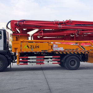 ZLIN Diesel Engine Motor Concrete Pump Truck 33m-50m Boom High Efficiency 163m/h Productivity 47m Vertical Reach Competitive - Product Image 5