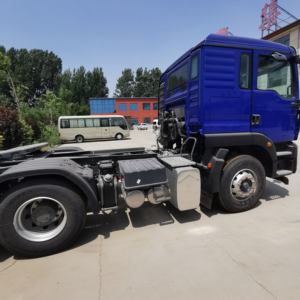 Camion tracteur d'occasion Sinotruk HOWO TX 380HP 10 roues 6X4 pour transport longue distance avec cabine HOWO76 climatisée conduite à gauche - Product Image 6