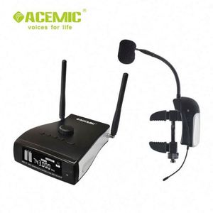 ACEMIC UHF ไมโครโฟนเครื่องดนตรีไมโครโฟนลดเสียงรบกวนแบบไร้สายสำหรับกีตาร์ไวโอลิน - Product Image 3