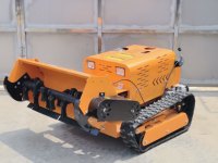 Broyeur de pente diesel robuste ZYB 15P télécommandé sur chenilles pour terrains agricoles