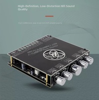 Módulo de Placa Amplificadora de Audio de 2.1 Canales S220H con Alta Fidelidad y Excelente Calidad de Sonido - TDA7498E