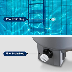 Accessoire de <span class=keywords><strong>piscine</strong></span> SP1022C <span class=keywords><strong>Bouchon</strong></span> de vidange de <span class=keywords><strong>piscine</strong></span> fileté de 1,5 pouce avec joint torique - Product Image 6