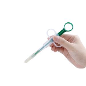 Alimentador de medicina para mascotas de silicona personalizado portátil herramienta automática de jeringa de leche para cachorros para gatos, perros y animales pequeños - Product Image 1