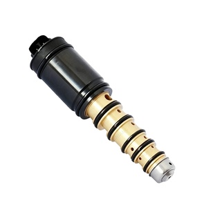 Válvula Solenoide del Compresor de Aire Acondicionado para <span class=keywords><strong>Denso</strong></span> <span class=keywords><strong>6SEU16C</strong></span> Compatible con Toyota Yaris, Hiace, Reiz, Crown 447250-1520 - Product Image 1