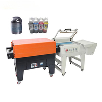 Machine d'emballage sous film rétractable automatique BS-G4525+4020F pour livres, petites boîtes, films plastiques POF, aliments et boissons