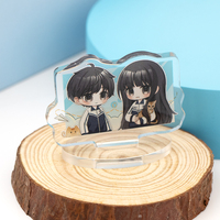 Porte-clés vierges personnalisables en plastique écologique pour cartes, billets et stubs – Matériau acrylique de qualité supérieure, style dessin animé et anime