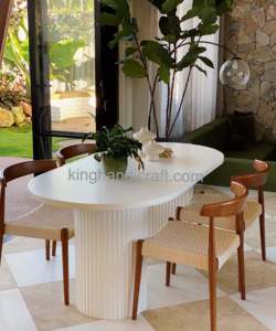 Mesa de Centro de Madera Maciza Hecha a Mano Personalizada para Sala de Estar Muebles Rústicos Naturales para Uso en el Hogar y la Oficina - Product Image 6