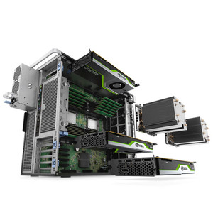 Marchio originale Dells <span class=keywords><strong>T7920</strong></span> Workstation grafica di apprendimento profondo con Xeon argento 4210 32GB RAM 512GB SSD T400-4G personalizzato - Product Image 6