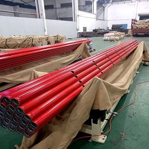 Tubo de Fogo Vermelho com Ranhuras e Furos, Pré-fabricado, Certificado UL, Fornecimento de Fábrica - Product Image 4