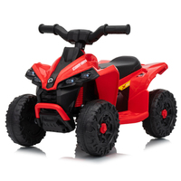Quad électrique pour enfants avec lumières LED, musique et batterie, véhicule jouet