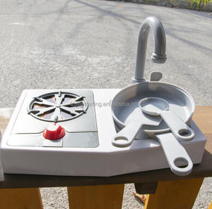 Set de juegos de madera para patio trasero, columpio de madera creativo para exteriores, escalera, cuerda para trepar, set de juegos de madera para jardín infantil, columpio para niños - Product Image 6