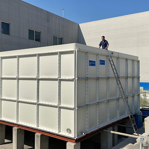 Precio personalizado de 10000 litros Tanque de almacenamiento de agua plegable Tanque de agua subterráneo cuadrado Tanque de agua corriente - Product Image 2