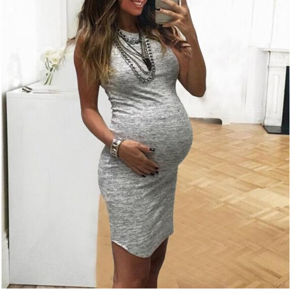 slim fit dress slacks Best Price on Tiffany Rose Maternity Long Maternity Gown Mia Silver |  Canada