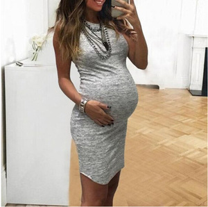 <span class=keywords><strong>Vestido</strong></span> de Maternidad Brillante para Mujeres Embarazadas para Ocasiones Especiales - Product Image 2