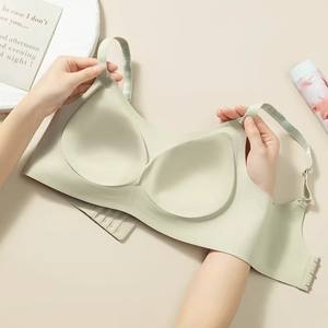 Sujetador <span class=keywords><strong>Lara</strong></span> sin tirantes para mujer, cómodo para el día a día, fino, sin costuras, copa 3/4, transpirable, sin aros, con soporte superior y antideslizante - Product Image 4