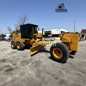 Niveleuse de roue Caterpillar 140h 140k 140g de haute qualité avec moteur agréable pompe Cat 140k en bon état comme composant de base - Product Image 2