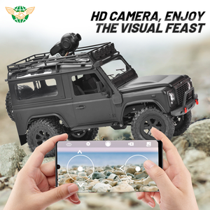 FY003A-5 1/12 échelle 2.4G RC télécommande voiture <span class=keywords><strong>4x4</strong></span> classique simulation véhicule tout-terrain quatre roues motrices escalade véhicule jouets - Product Image 2