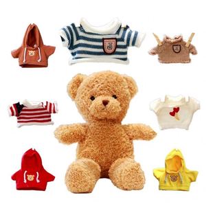 Osos de Peluche Personalizados con Diseño de Camiseta, Relleno de Algodón PP, Regalo Antiestrés para Todas las Edades - Product Image 1