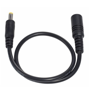 Câble d'extension Tideseer DC 4.0x1.7mm mâle/femelle, 32cm, 20AWG, 40W, PVC noir, pour netbooks/PSP/lecteurs <span class=keywords><strong>CD</strong></span>/boîtiers TV - Product Image 4