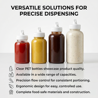 Bouchon à bec verseur en plastique 38/400 personnalisé, qualité alimentaire, sans BPA, pour bouteille souple de miel et sauces – Vente en gros