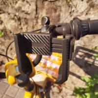 Support de téléphone moto à fixation rapide, support de téléphone flexible à rotation 360° pour enregistrement vidéo, fixation vélo et gym