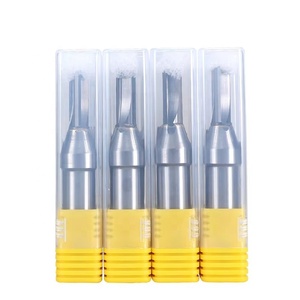 Personnalisé 12mm 8mm tige 3 dents outil ACP 3 cannelures TCT fente droite mèche carbure CNC coupe bois fraise Cnc Bit - Product Image 5