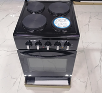 Fourneau de cuisine professionnel 4 brûleurs électriques à commande tactile pour restaurant et usage domestique