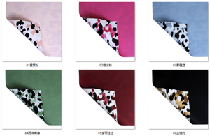 Papel de regalo de flores con estampado de leopardo, impermeable, bricolaje, ramo hecho a mano para floristería, materiales de arte Floral con revestimiento de PE - Product Image 2