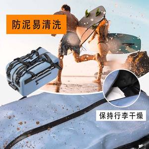 Bolsa de Lona Impermeable de TPU 840D, Mochila Seca Resistente con Cierre Hermético de Goma, Equipaje Seco para Aventuras al Aire Libre - Product Image 2