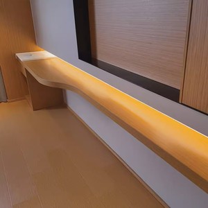 Muebles Modernos para Hotel, Apartamento de Alquiler, Juego de Dormitorio con Estructura de Cama de Madera con Cabecera, Mesitas de Noche, Mesa Auxiliar y Mueble para TV - Product Image 6