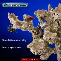 Vastocean Roche artificielle de récif corallien pour aquarium marin, pierre de paysage pour aquarium, assemblage en résine, fabriqué en Chine