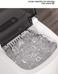 Phong Cách Mới Máy Sản Xuất Nước Đá Xách Tay Tự Động Điện Hộ Gia Đình <span class=keywords><strong>Mini</strong></span> Nhà Sản Xuất Nước Đá - Product Image 4