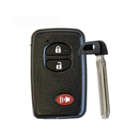 Coque de clé universelle 2/3/4 boutons pour coffre de voiture/SUV, remplacement pour Camry, compatible avec LT20-01/TOM-O-02 PCB
