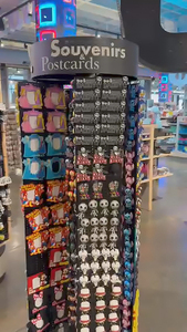 Chixiang cửa hàng xoay kim loại Rack hiển thị lỗ tấm hiển thị đứng với móc - Product Image 6