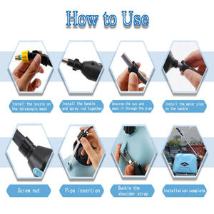 <span class=keywords><strong>Pas</strong></span> <span class=keywords><strong>cher</strong></span> 2 mètres tuyau batterie au lithium USB charge pulvérisateur d'eau portable pour l'agriculture - Product Image 6