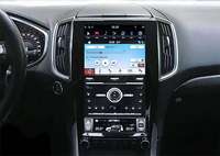 Lecteur DVD de voiture Tesla 13,6 pouces, écran Android pour Ford Edge 2015 2016 2017 2018 2019, écran tactile vertical