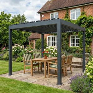 <span class=keywords><strong>Pérgola</strong></span> de Aluminio Directo de Fábrica, <span class=keywords><strong>Precio</strong></span> al por Mayor para Minoristas de Centros de Jardinería - Product Image 3