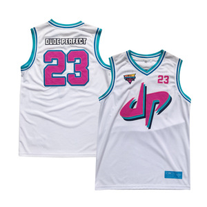 Fanshi Custom Jersey Team Jeugd logo bedrukking basketbal top mouwloos cartoon sublimatie basketbal shirt - Product Image 4